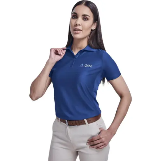 Ladies Oakland Hills Golf Shirt Model
